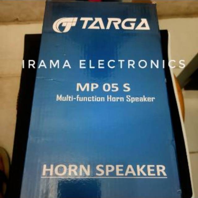 (NON COD) Megaphone Speaker Corong Targa MP 05 S Bisa rekam + Batre + Sirine