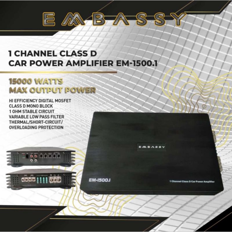 Monoblok Embassy EM1500.1D, Tenaga Badak