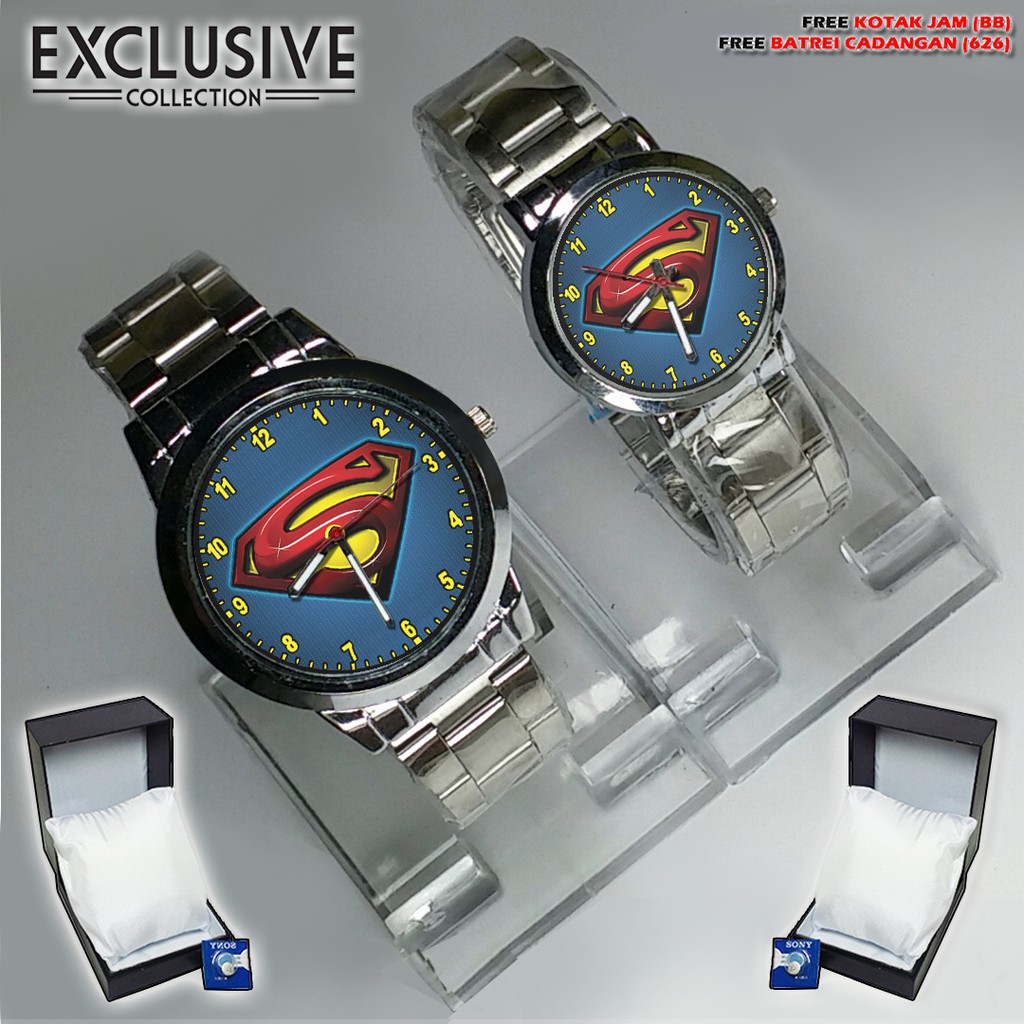 Jam Tangan  SUPERMAN MOTIF 1 Bagus