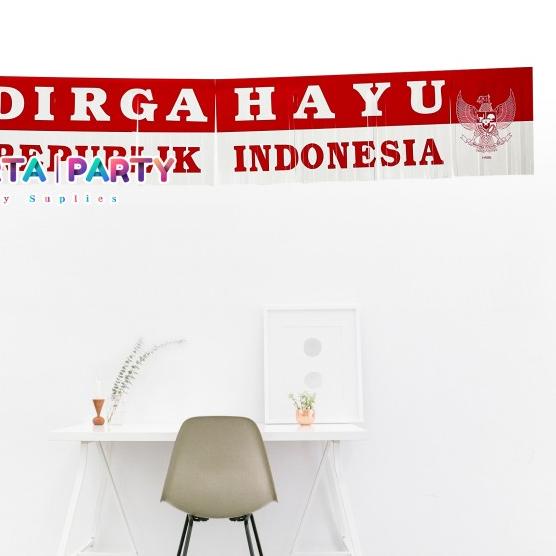 ♙ Tirai Dirgahayu RI / Garland Dirgahayu RI / Hiasan 17 Agustus / HUT RI ♥