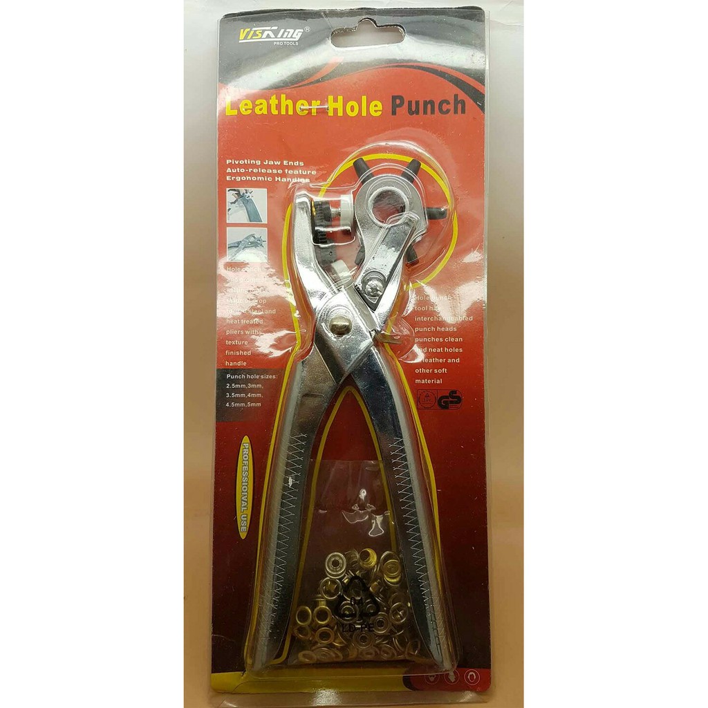 

Pembolong Sabuk Ikat Pinggang Pelubang Kulit Samak Leather Hole Punch