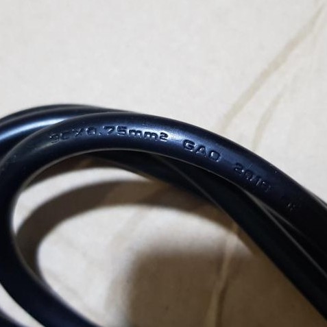 KABEL POWER NOTEBOOK BAHAN TEBAL PANJANG 2M / KABEL POWER LAPTOP