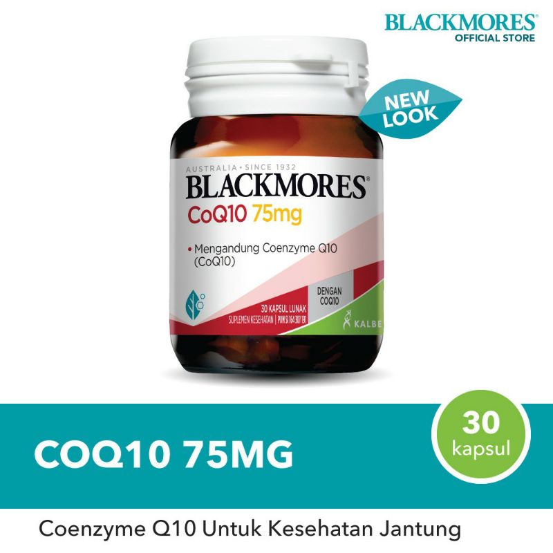 Blackmores CoQ10 75mg (30) /suplemen makanan