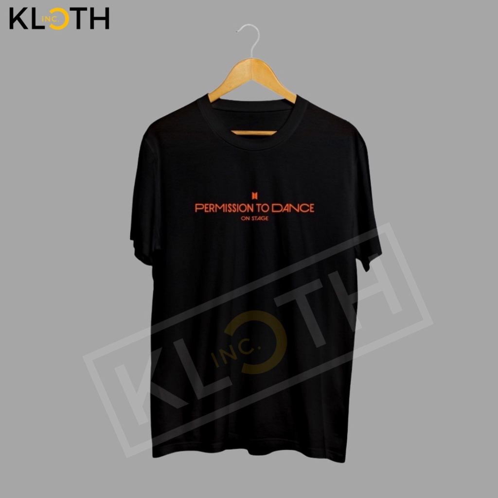 [NEW] Kaos BTS Permission To Dance On Stage Suga Cotton 24s Premium Bisa Upgrade Lengan Panjang