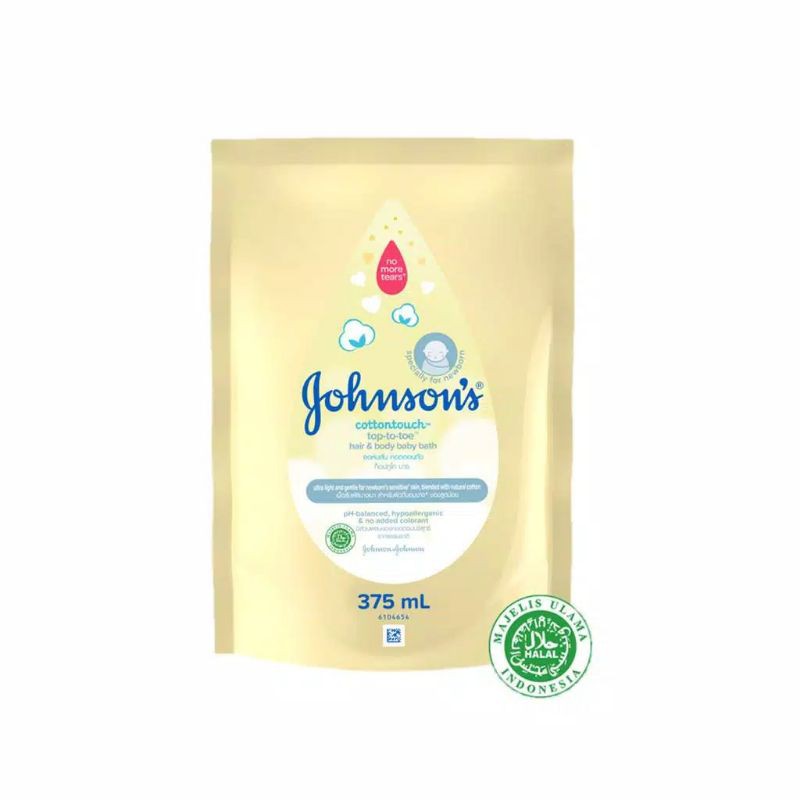 Johnson’s Refill : Cotton touch 375ml, Bedtime 400 ml, Milk n Rice 400ml, Top To Toe  400mL