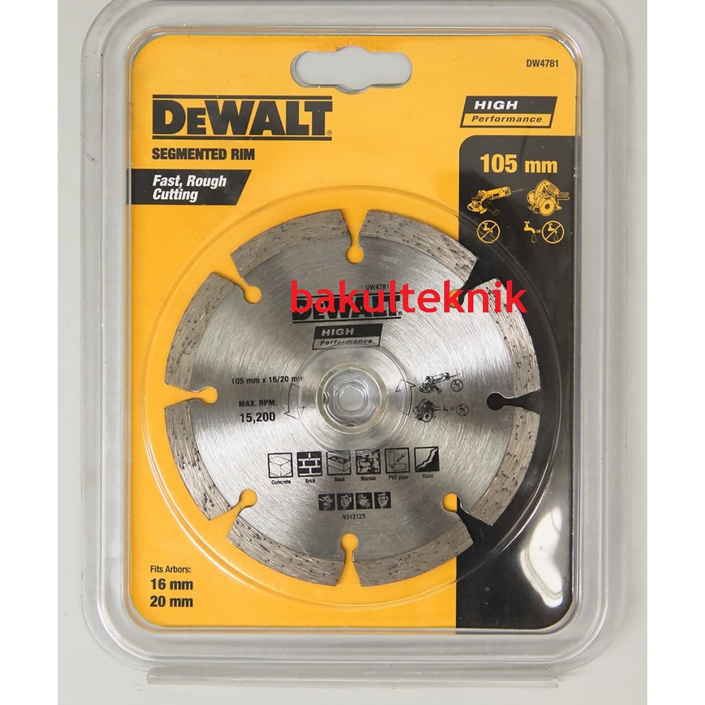 mata potong keramik dewalt tipe kering untuk gerinda 4inch