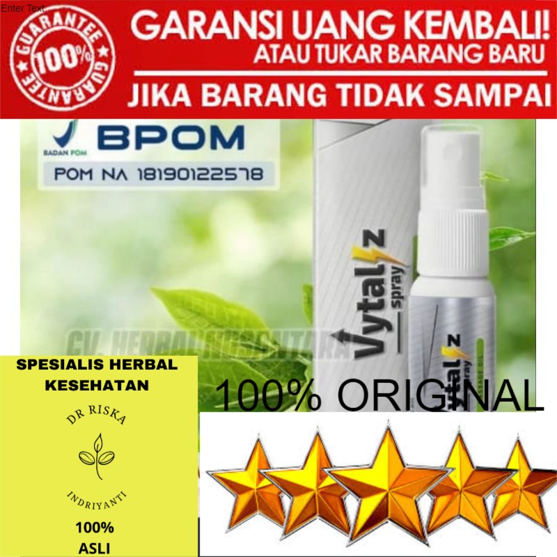 100% ASLI vytaliz spray