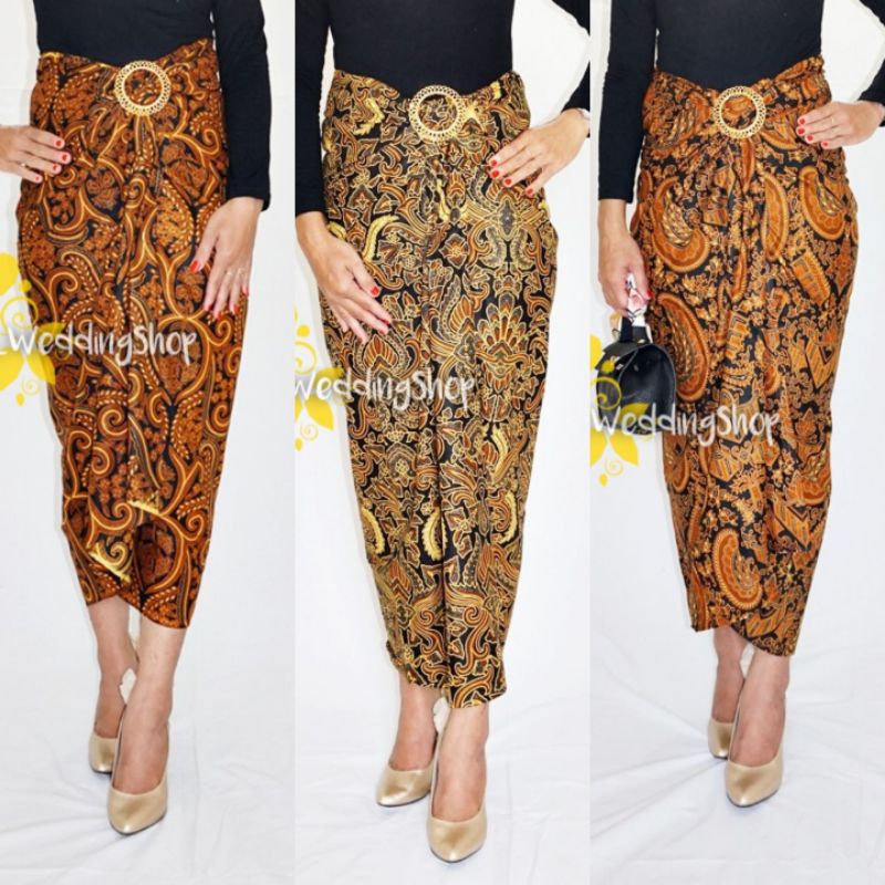 Rok Lilit Cantik - Motif Batik (Banyak Pilihan Motif)