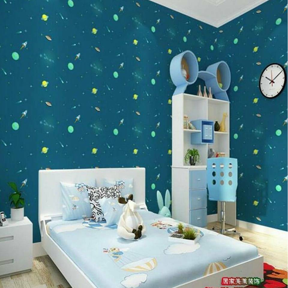 Wow 30 Wallpaper Dinding Kamar Galaxy Joen Wallpaper