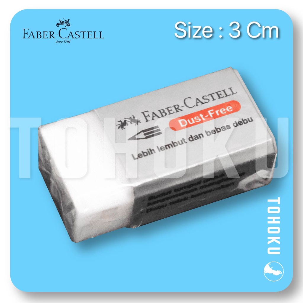 

Penghapus Stip Pensil - Faber Castell Dust Free Eraser
