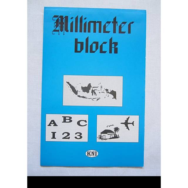 

Buku milimeter block folio 1 pcs