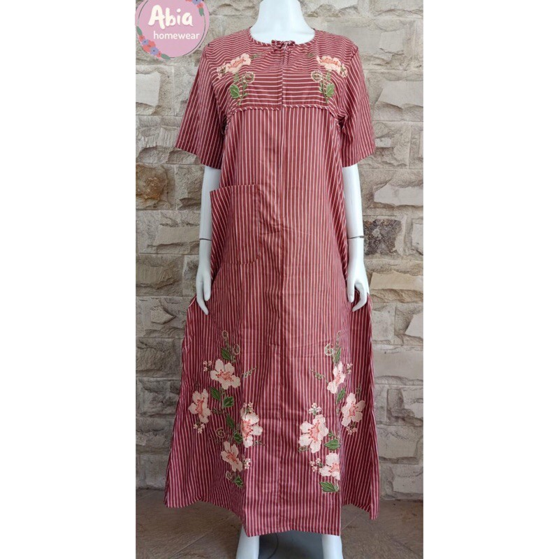 Daster Bordir Malang Katun Jepang - Busui Friendly