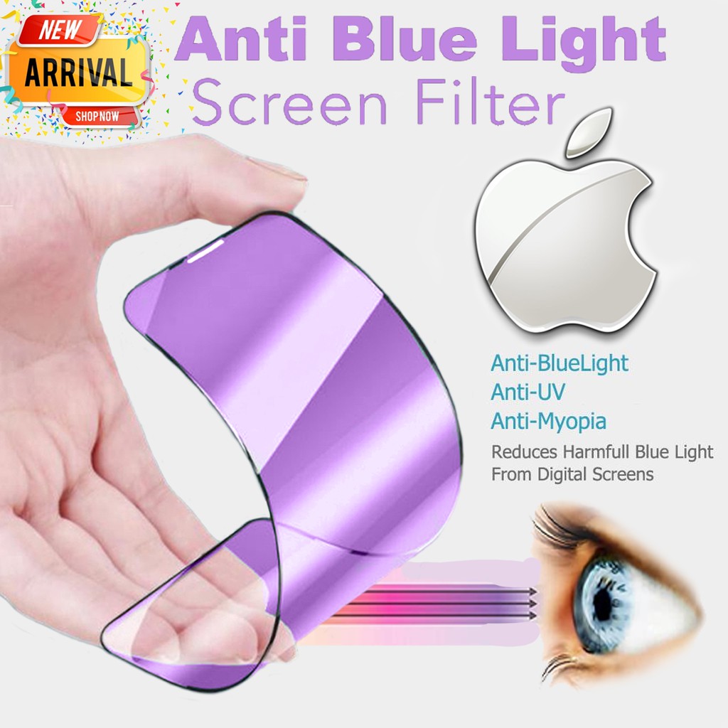 APPLE IPHONE 6 / 6+ / 7 / 7+ / 8 / 8+ / XR / 11 / X / XS TEMPERED GLASS CERAMIC FILM BLUELIGHT