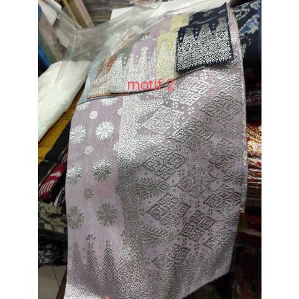 Songket Palembang Tenun Mesin Aslii+selendang