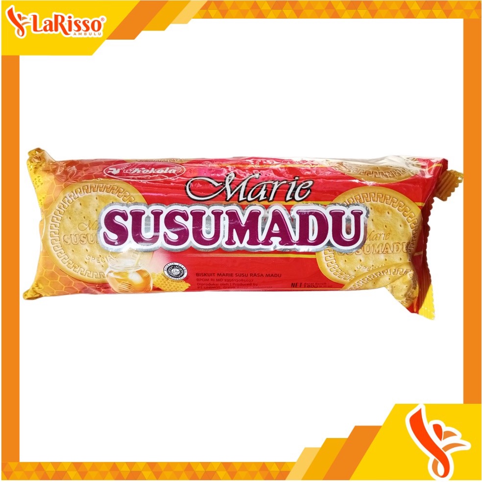 

KOKOLA BISKUIT MARIE SUSU MADU 100GRAM