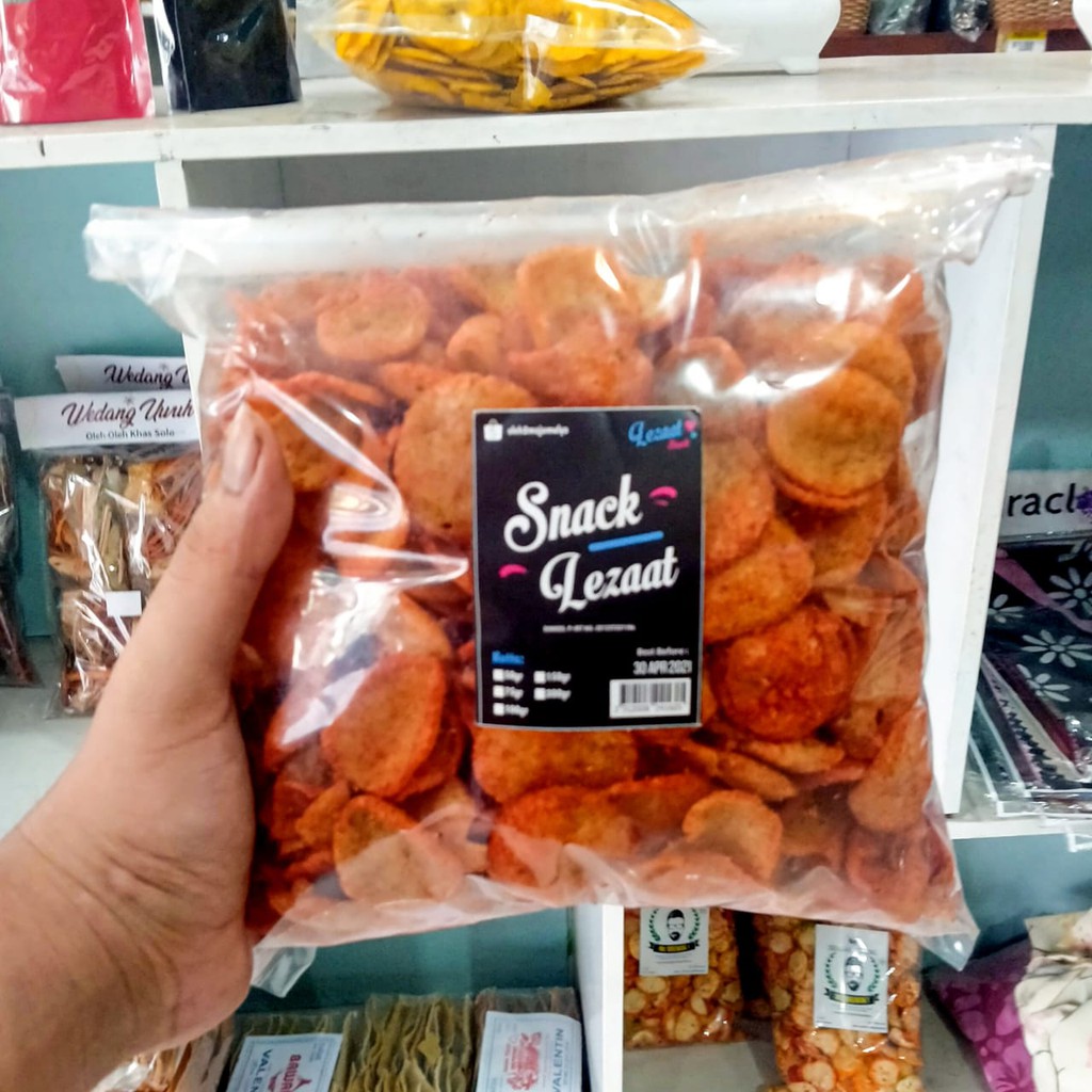 Basreng Pedas Basreng Kiloan Murah / Basreng Bandung / Basreng Kiloan Cod Kripik Basreng daun jeruk-2