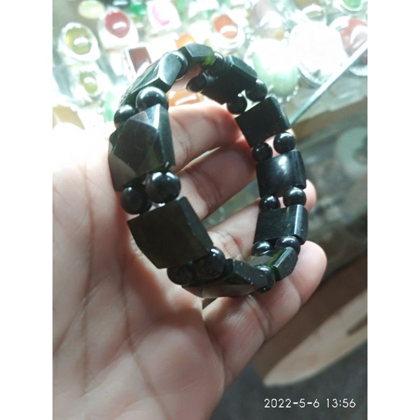 gelang giok black jade aceh