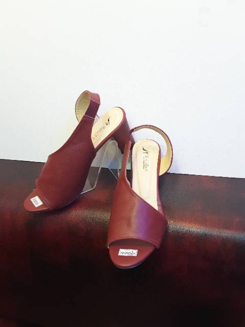 HOT TERBARUU HIGH HEELS PD312 MARON (REALPICT GESER)