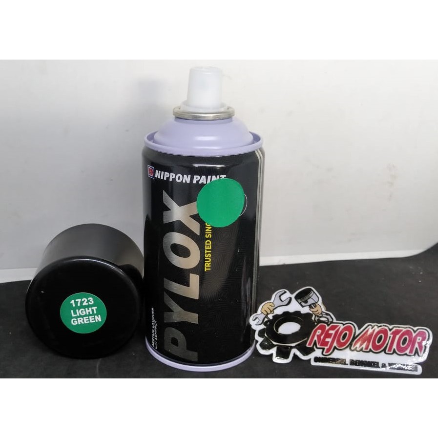 

PILOX/PYLOX /SOLID COLOURS & METALLIC COLOURS/ 1723 LIGHT GREEN / ANTI BAKAR ORIGINAL NIPPON