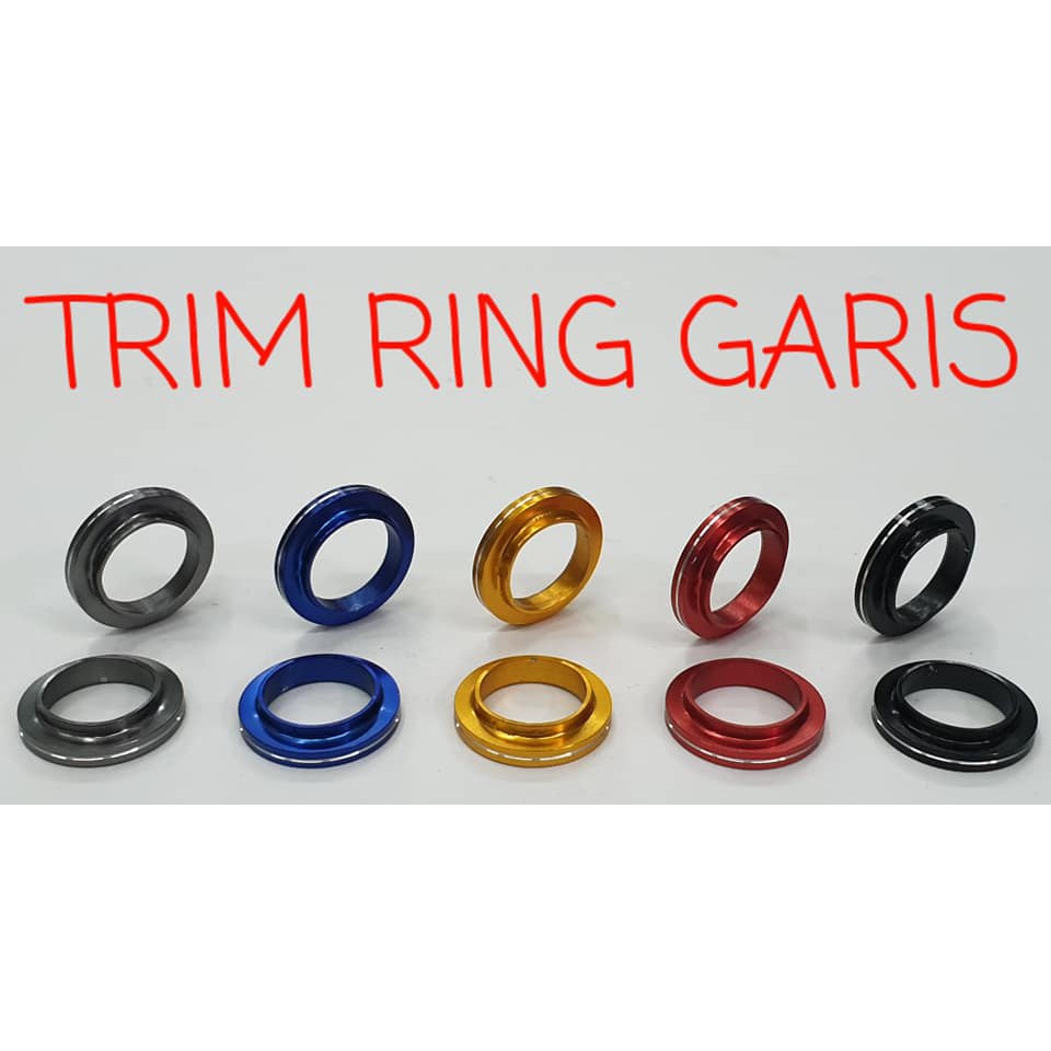 WINDING CHECK WISH TRIM RING GARIS