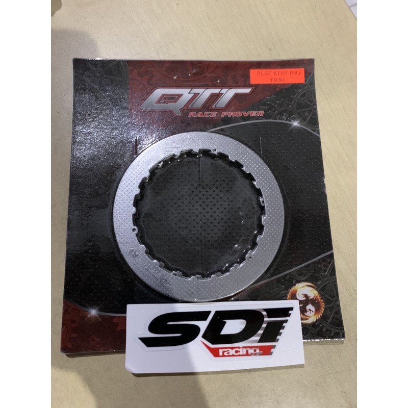 PLAT KOPLING KAMPAS GESEK TOTOL FR 80 QTT MOTO1 RACING IRON BESI RUBAHAN JUPITER FIZR VEGA
