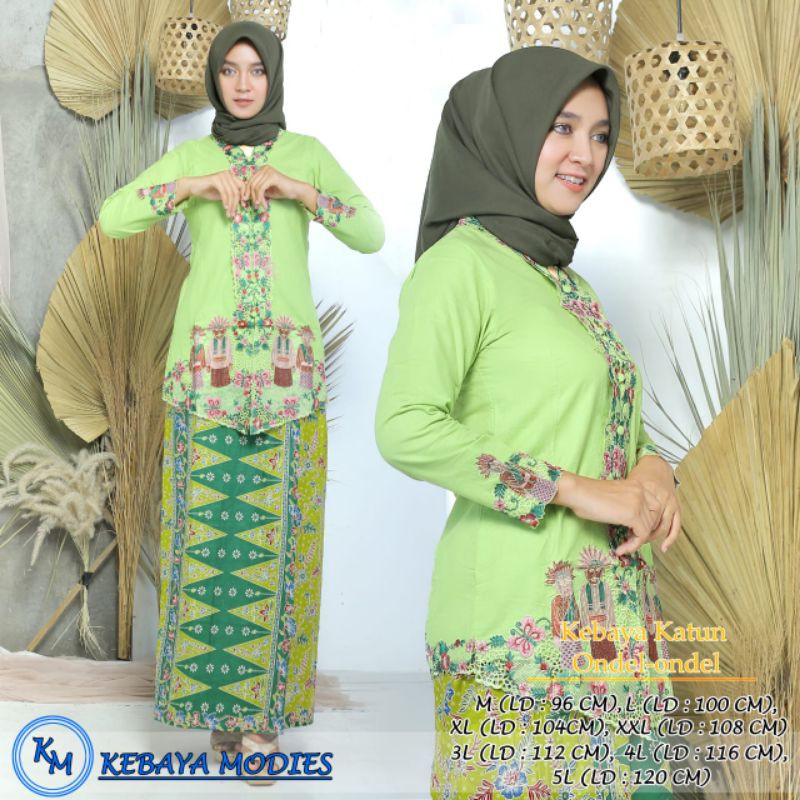 Terlaris / kebaya encim bordir /encim Betawi / encim ondel ondel / atasan kebaya