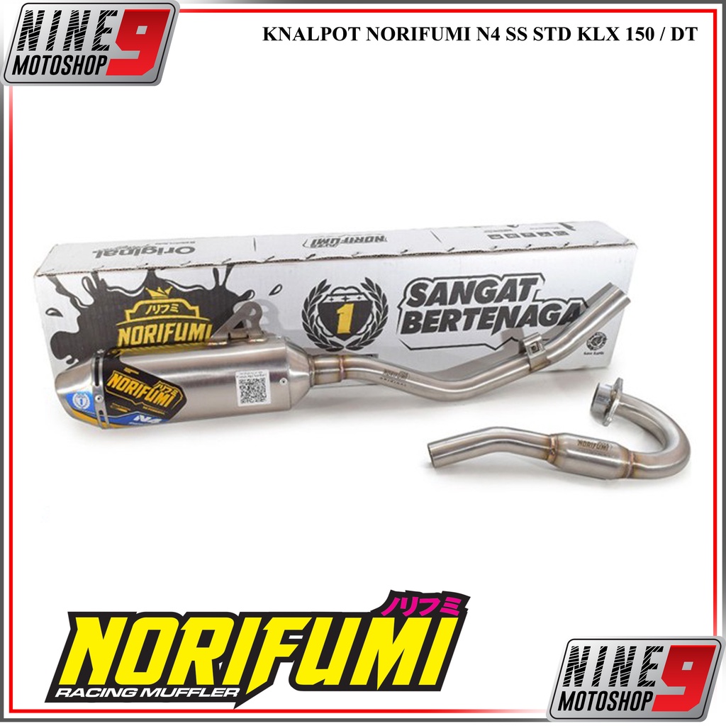 Knalpot Norifumi Stainless Type N4 CRF 150