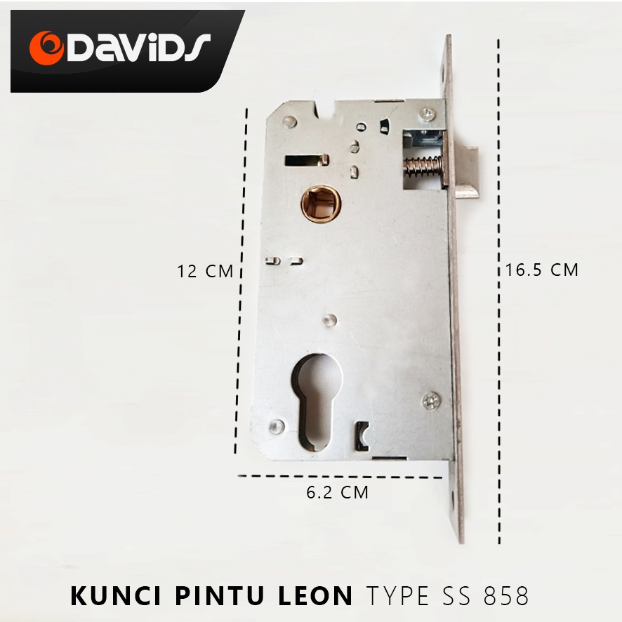 Kunci Pintu Rumah Set Hendel Kamar Set Minimalis Pegangan Handle Handel Slot Tanggung Leon Stainless