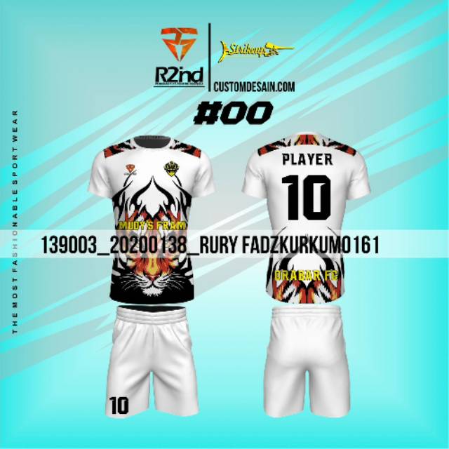 Jersey futsal full printing