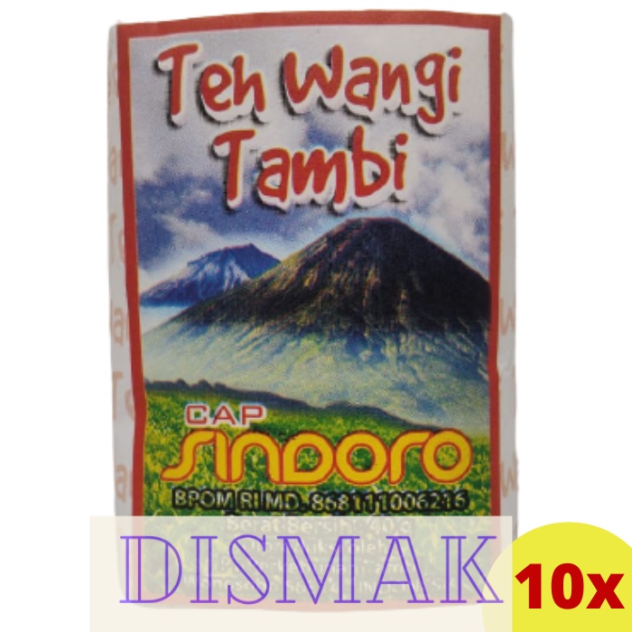 

Teh Sindoro 10 pcs x 40 gram