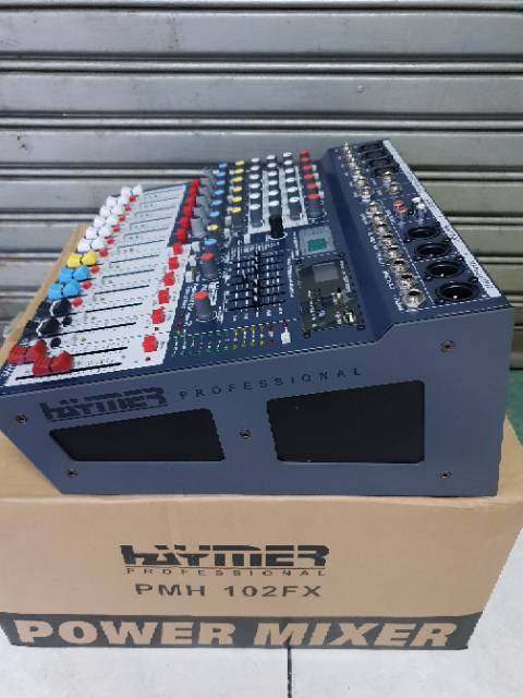 POWER MIXER HAYMER PMH102FX/PMH 102FX 8CH USB-BLUETOOTH ORIGINAL