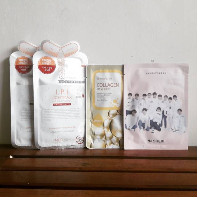 Sheet Mask Bundle - Mediheal, The Saem, seaNtree