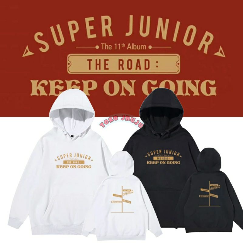 Hoodie Jumper Super Junior THE ROAD KEEP ON GOING 11th album suju