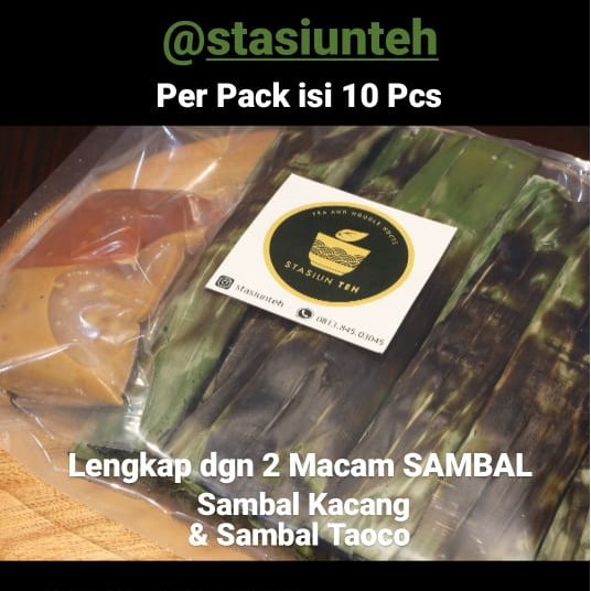 

Otak otak ikan (1 pack isi 10 buah) hadir dengan bumbu tauco dan bumbu kacang