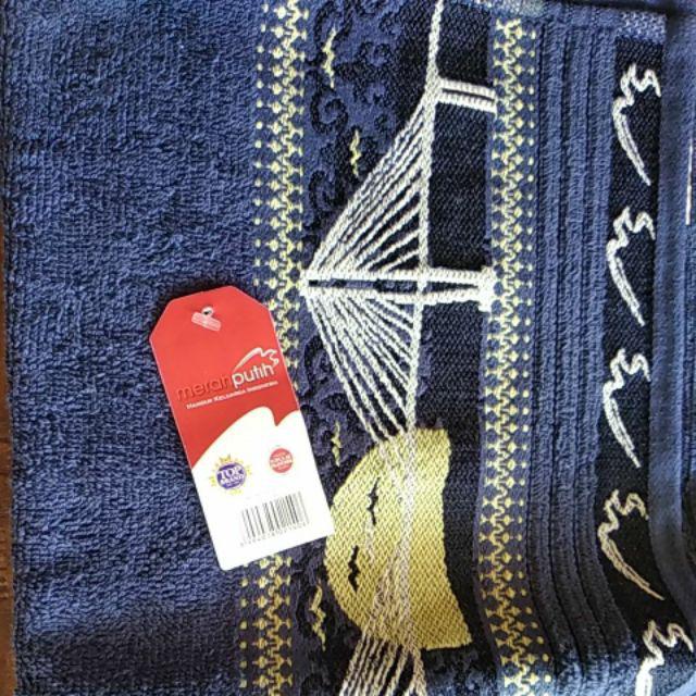 Handuk Merah Putih Nusantara Tanggung Ukuran 50*100 Grade A Dan Grade B