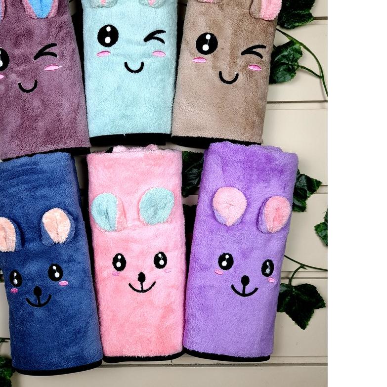 ☪ Handuk Bayi Dan Handuk Dewasa Motif Lucu Bulu Lembut Premium ➢