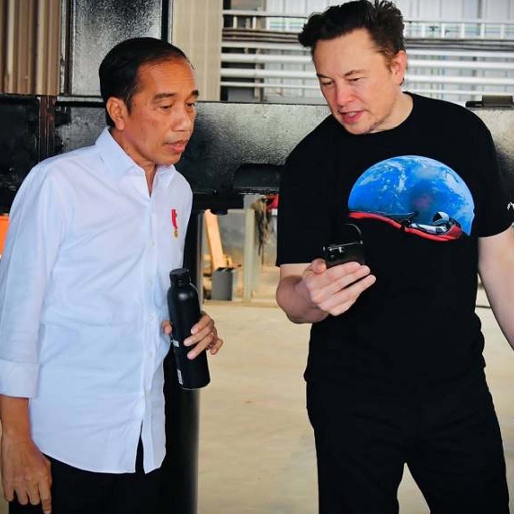 [KAOS] Space X spacex elon musk jokowi full cotton distro