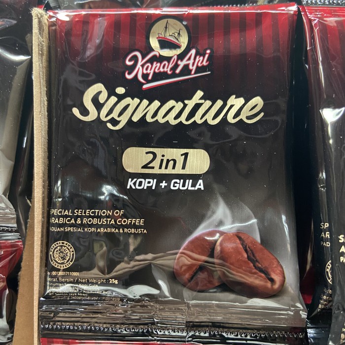 

Ds0Ds1D Kopi Kapal Api Signature 2In1 Kapal Api 2 In 1 1 Renceng Isi 10 Ds20X11