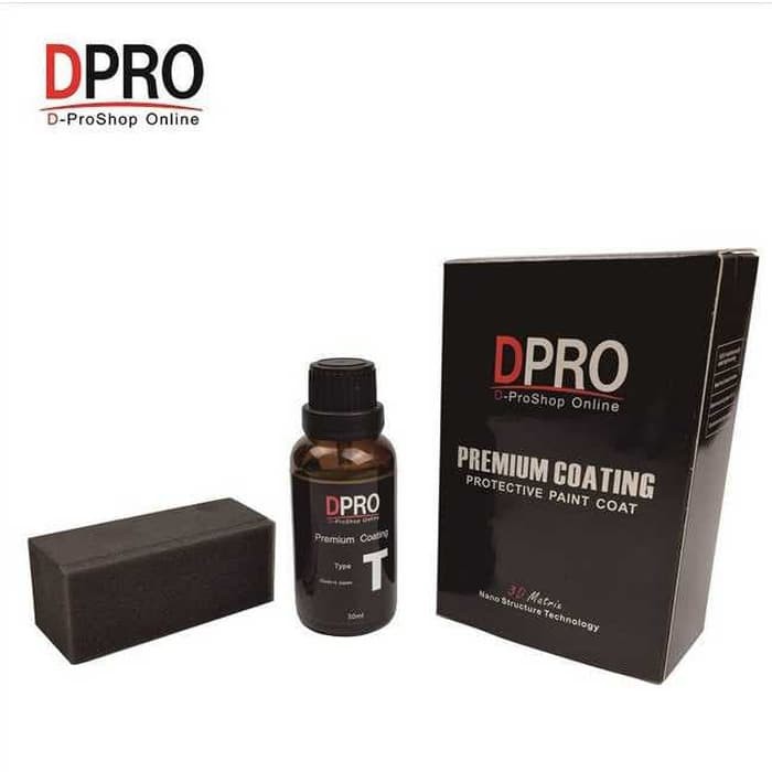 Diskon 9H DPro Premium Nano Ceramic Coating - Paint Protection 30ml Tipe T Ori