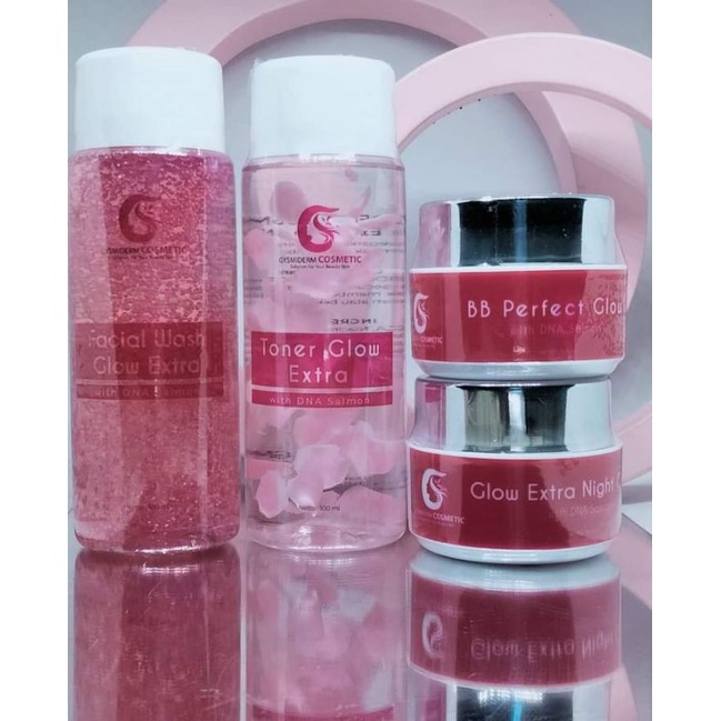 paket wajah glow extra with DNA salmon gysmiderm