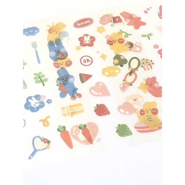 

Bunny popper sticker