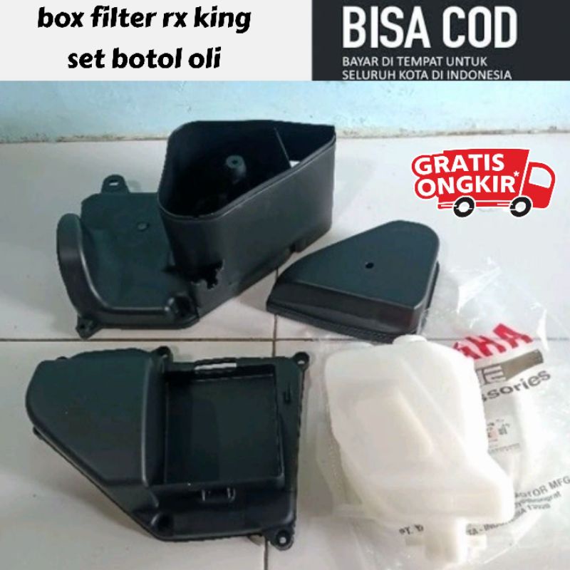 Box Filter Rx king set Botol Oli samping RXKING