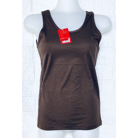 Tanktop / Tengtop | Kaos Dalam singlet Wanita H&amp;F Tali Besar Bahan Katun Kaos Allsize