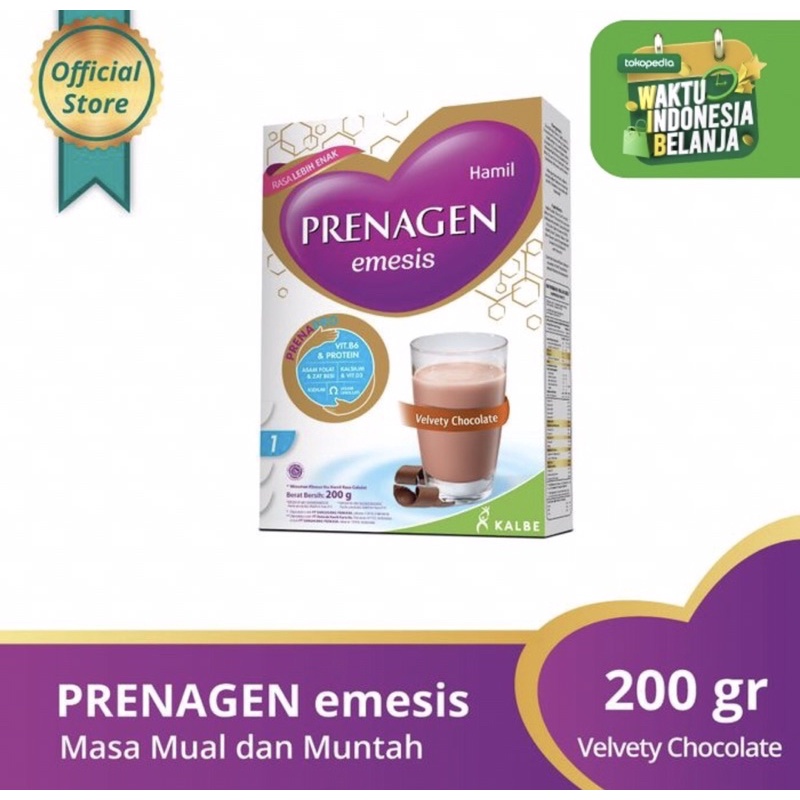 Prenagen emesis 200 gram ( susu nutrisi khusus ibu hamil mual muntah )