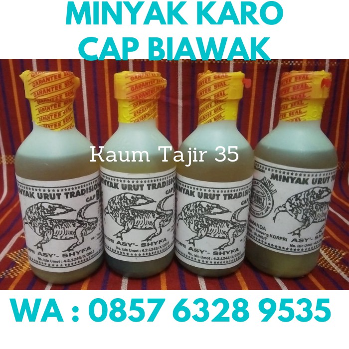 

(COD) MINYAK KARO CAP BIAWAK 200 ML