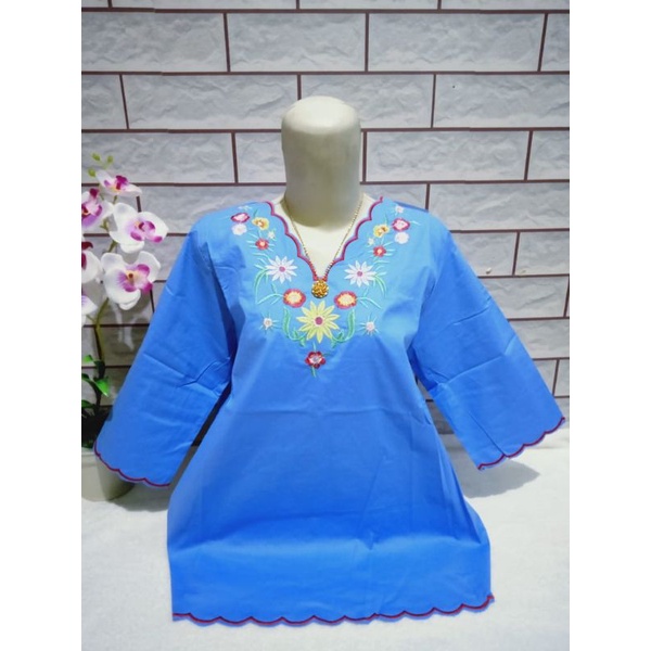 Blouse Chibi bunga brukat