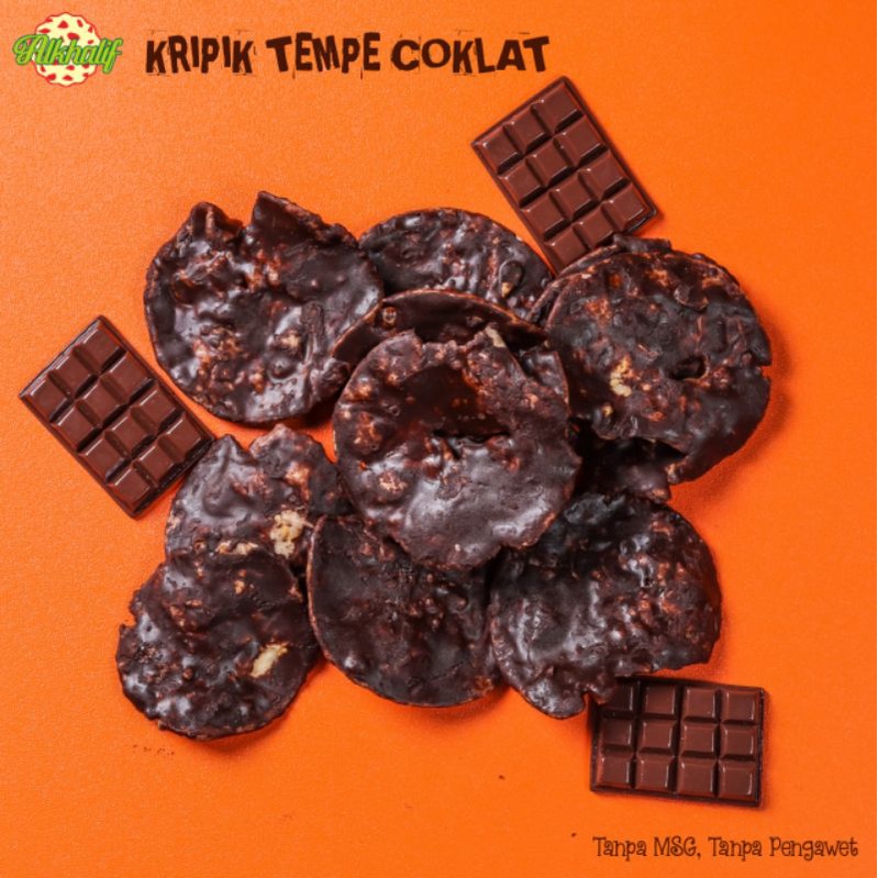 

Keripik Tempe Coklat 200gram Merk Alkhalif