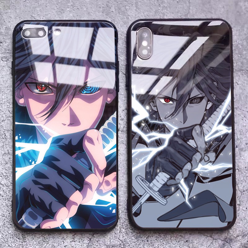 Case Hp Motif Gambar Anime Naruto Sasuke Mata Untuk Iphone ...