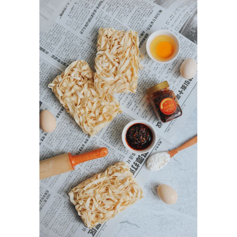 

Mie Tiau (Mie Kering Ukuran Kwetiau)