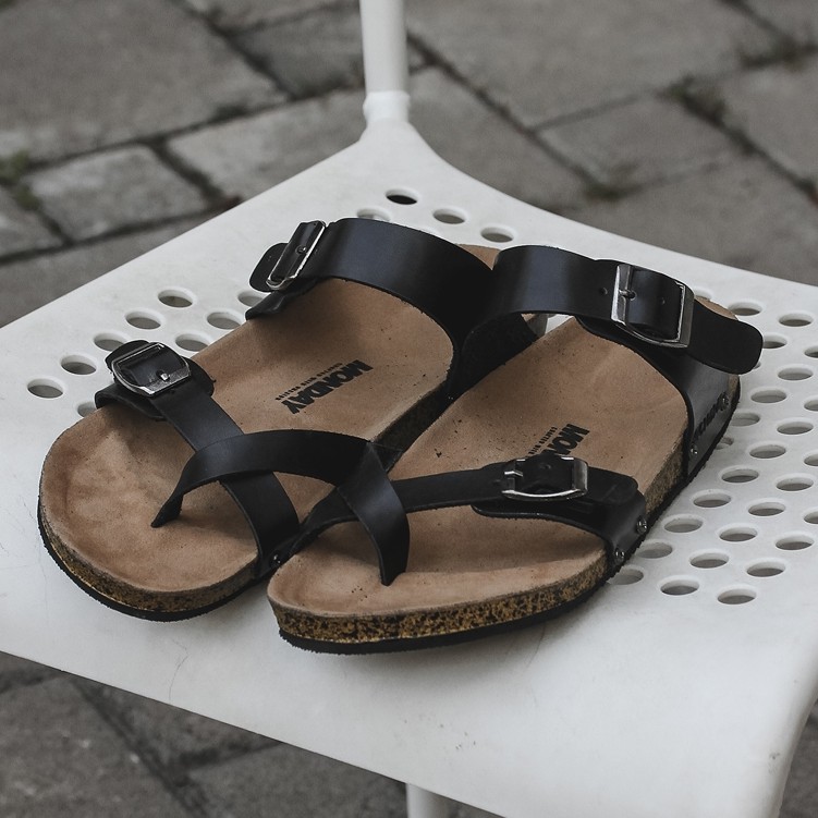 Jack Brown | Sandal Jepit Casual Pria Cowok Santai Original Sendal Ori Footwear | FORIND x Monday